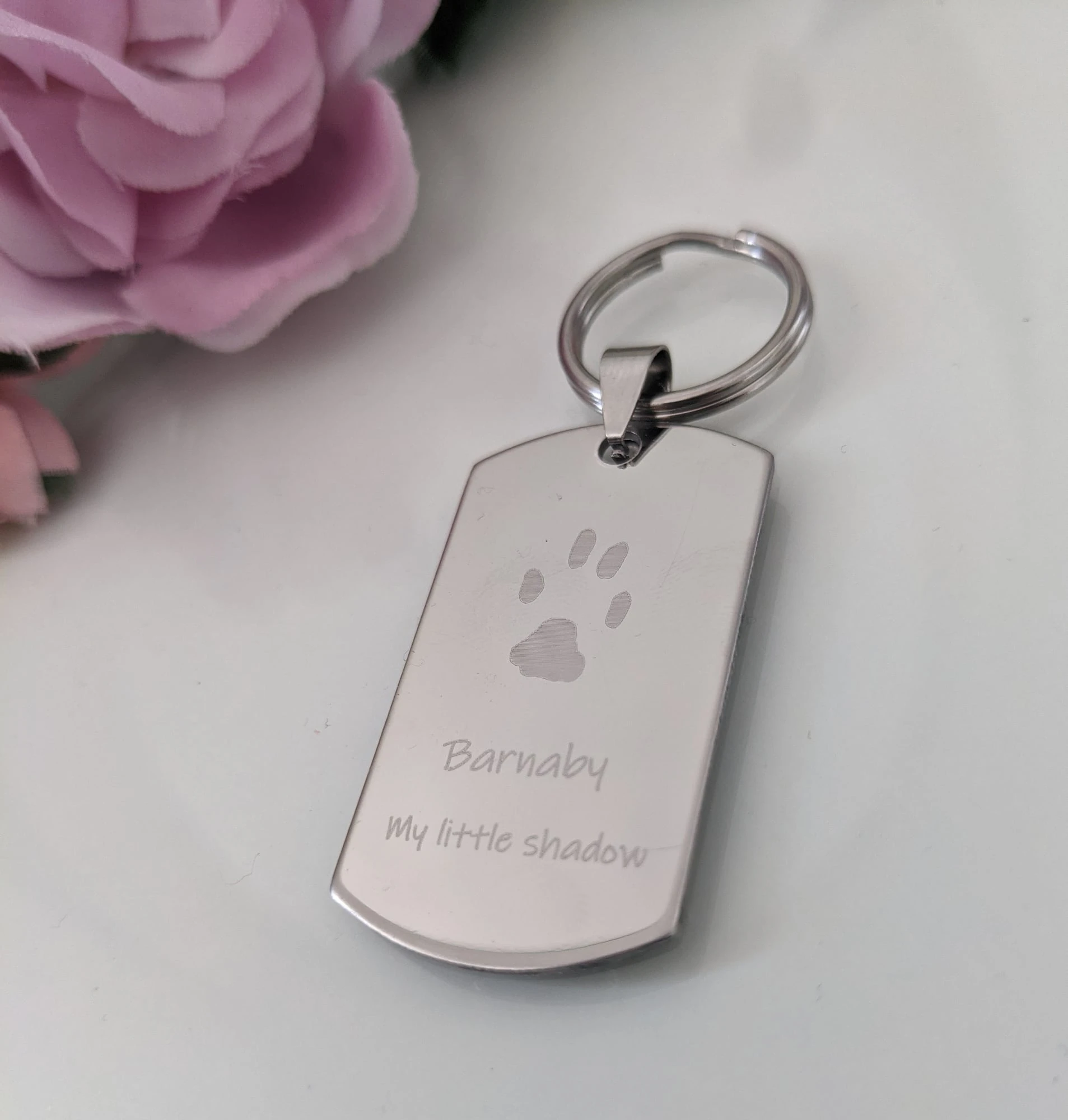 Paw Print Keyring - 1 Print