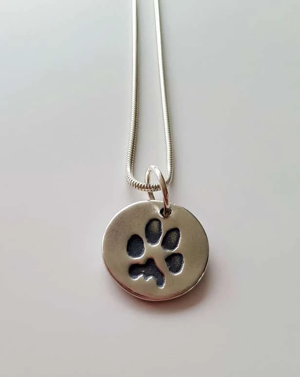 Paw Print Pendant