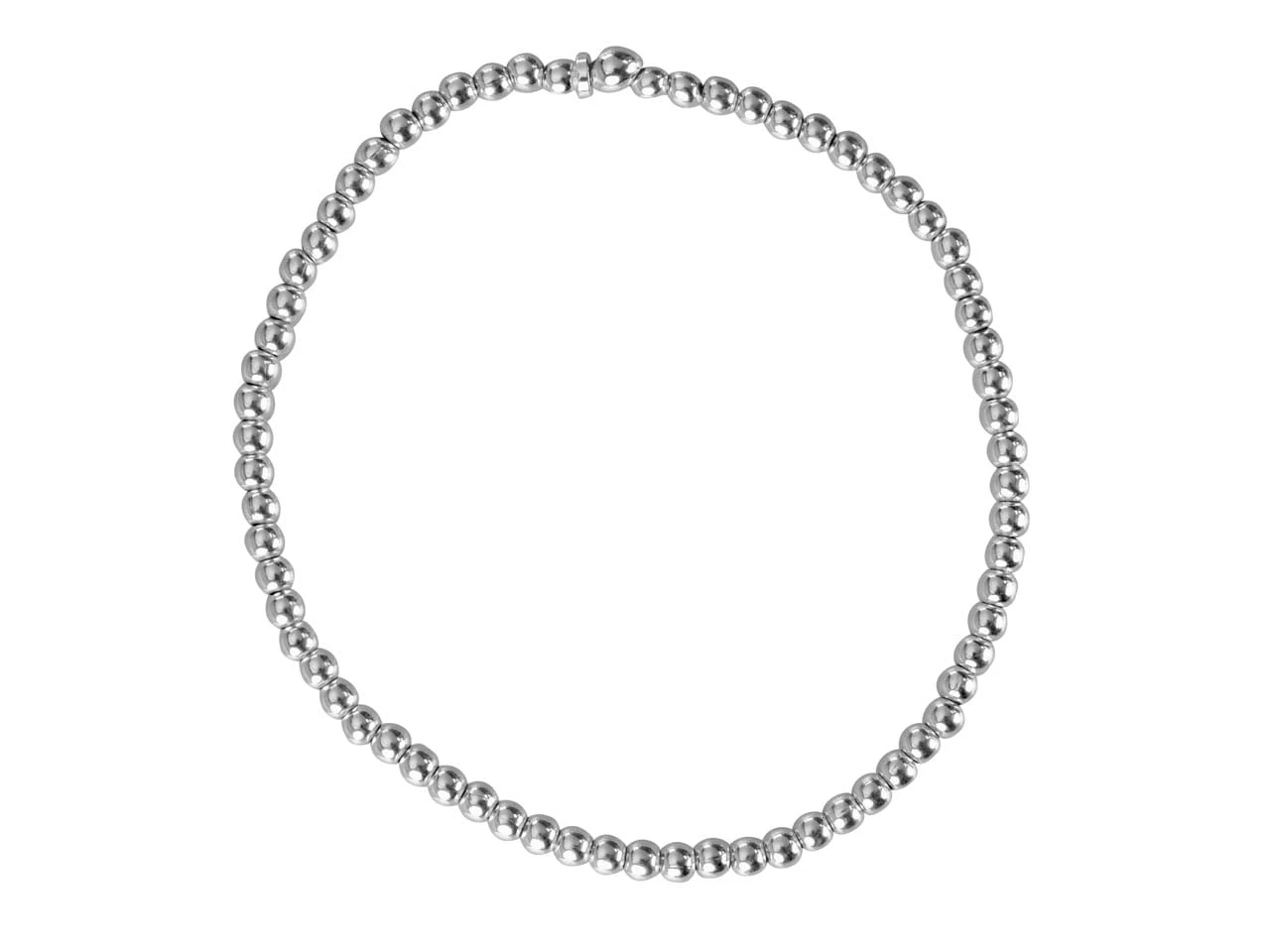 Sterling Silver Bead Bracelet