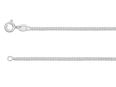 Sterling Silver Curb Chain (20")